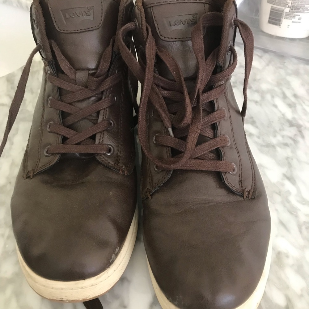 Levi pleather sneakers